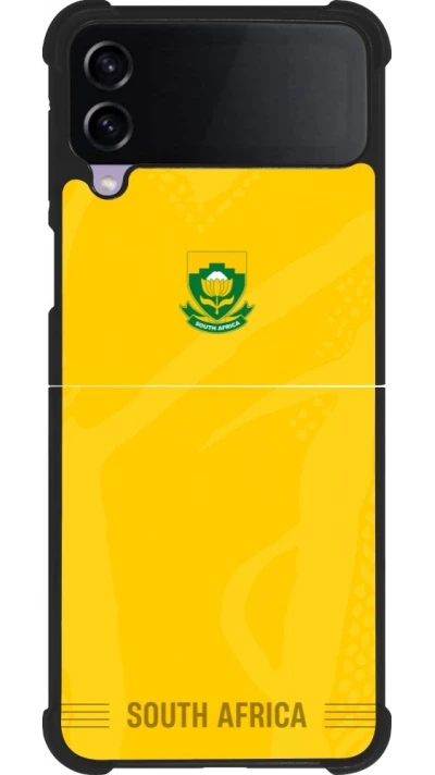 Samsung Galaxy Z Flip4 Case Hülle - Silikon schwarz Südafrika 2026 personalisierbares Fussballtrikot