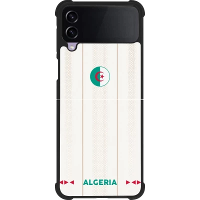 Samsung Galaxy Z Flip4 Case Hülle - Silikon schwarz Algerien 2026 personalisierbares Fussballtrikot