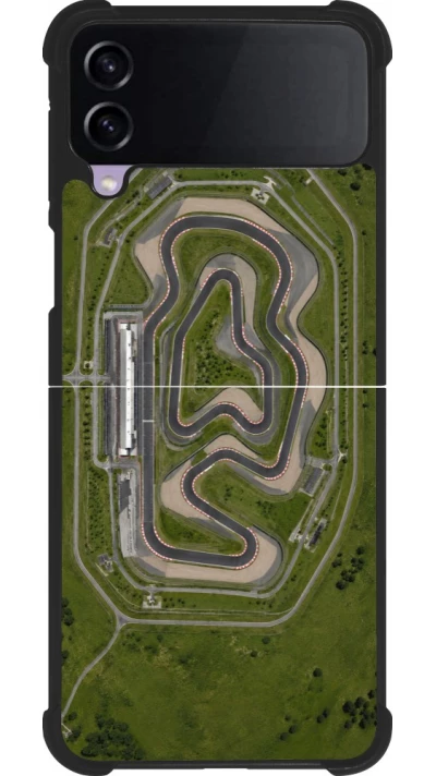 Samsung Galaxy Z Flip4 Case Hülle - Silikon schwarz Sports 2026 Circuit