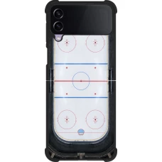 Samsung Galaxy Z Flip4 Case Hülle - Silikon schwarz Sports 2026 Hockey