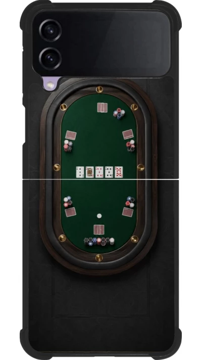 Samsung Galaxy Z Flip4 Case Hülle - Silikon schwarz Sports 2026 Poker