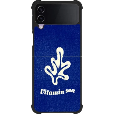 Samsung Galaxy Z Flip4 Case Hülle - Silikon schwarz Vitamin sea Summer 2026