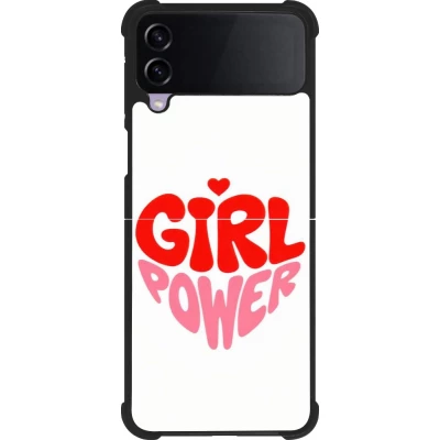 Coque Samsung Galaxy Z Flip4 - Silicone rigide noir Womens day 2026 6