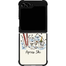 Coque Samsung Galaxy Z Flip5 - Silicone rigide noir After the sky 2026