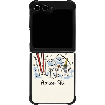 Coque Samsung Galaxy Z Flip5 - Silicone rigide noir After the sky 2026