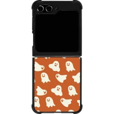 Coque Samsung Galaxy Z Flip5 - Silicone rigide noir Autumn 2024 mini ghosts