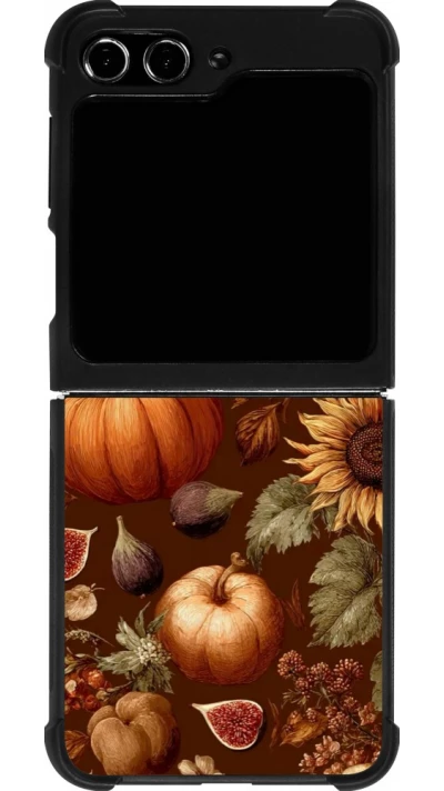 Coque Samsung Galaxy Z Flip5 - Silicone rigide noir Autumn 26 Autumn still life