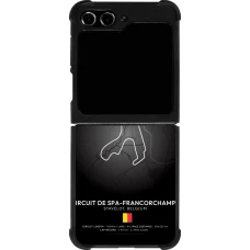 Samsung Galaxy Z Flip5 Case Hülle - Silikon schwarz F1 Track 2025 Belgium
