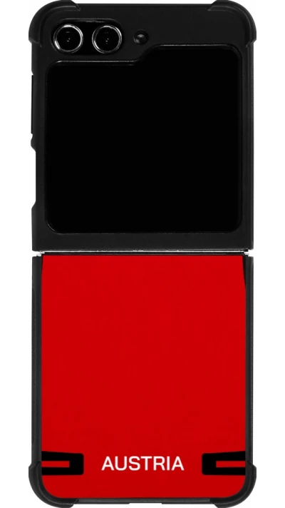 Samsung Galaxy Z Flip5 Case Hülle - Silikon schwarz O?sterreich 2026 personalisierbares Fussballtrikot