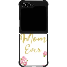 Samsung Galaxy Z Flip5 Case Hülle - Silikon schwarz Mom 2024 best Mom ever