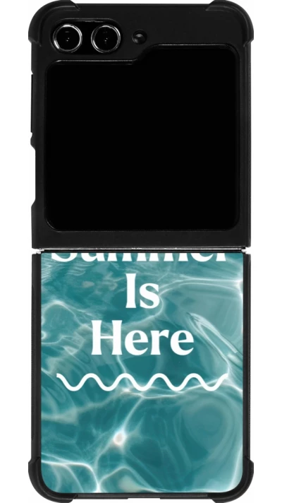 Samsung Galaxy Z Flip5 Case Hülle - Silikon schwarz Summer 2025 Summer is here