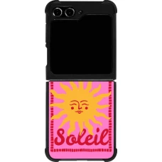 Samsung Galaxy Z Flip5 Case Hülle - Silikon schwarz Sun sun 2026