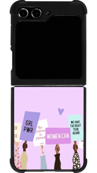 Samsung Galaxy Z Flip5 Case Hülle - Silikon schwarz Womens day 2026 9