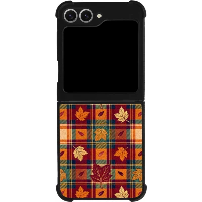 Samsung Galaxy Z Flip6 Case Hülle - Silikon schwarz Autumn 26 Autumn pattern