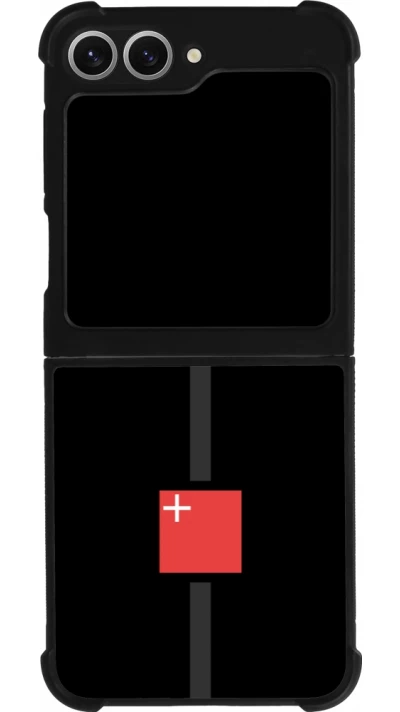 Samsung Galaxy Z Flip6 Case Hülle - Silikon schwarz Kanton SZ schwarz