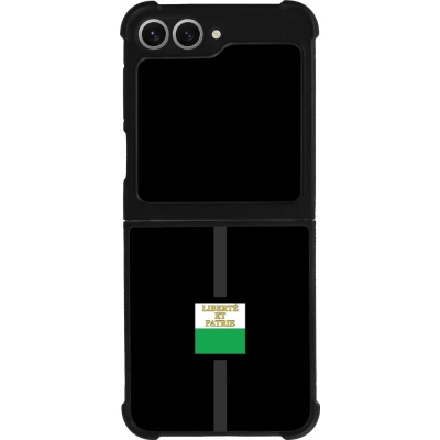 Samsung Galaxy Z Flip6 Case Hülle - Silikon schwarz Kanton VD schwarz