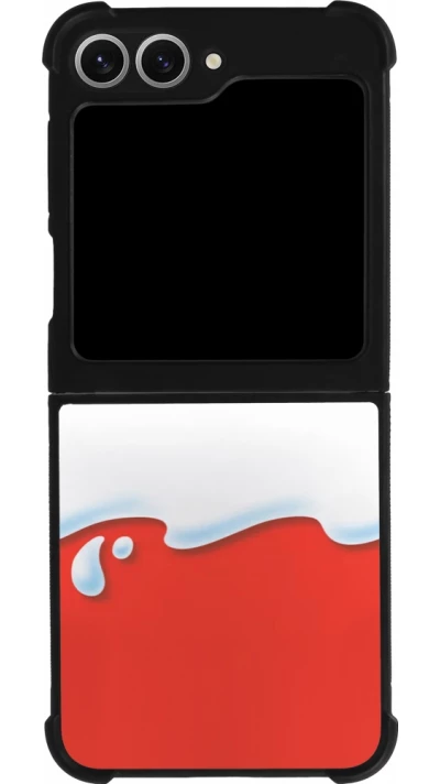 Samsung Galaxy Z Flip6 Case Hülle - Silikon schwarz Kinder Surprise