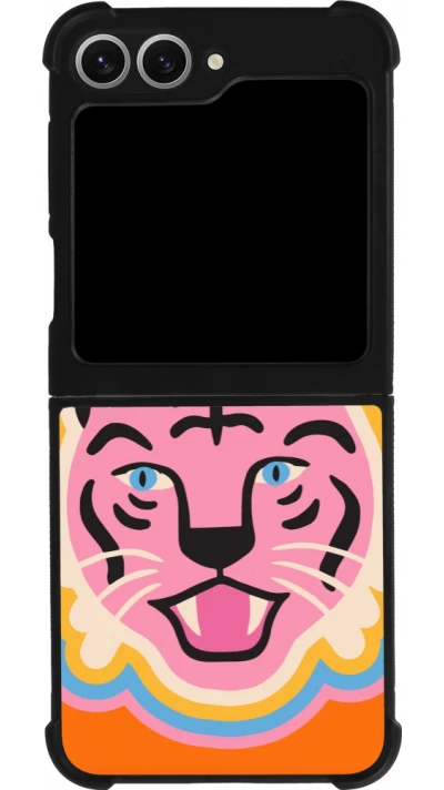 Samsung Galaxy Z Flip6 Case Hülle - Silikon schwarz Lion colors 2026