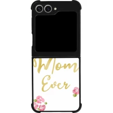 Samsung Galaxy Z Flip6 Case Hülle - Silikon schwarz Mom 2024 best Mom ever