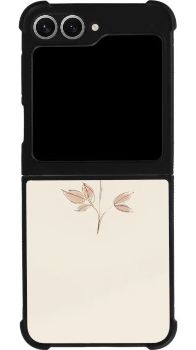 Samsung Galaxy Z Flip6 Case Hülle - Silikon schwarz Rosa Sand Minimalistisch