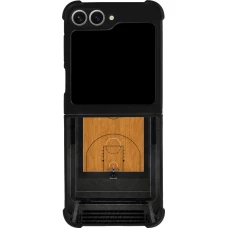 Samsung Galaxy Z Flip6 Case Hülle - Silikon schwarz Sports 2026 Basketball
