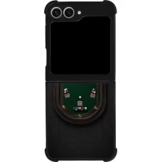 Coque Samsung Galaxy Z Flip6 - Silicone rigide noir Sports 2026 Poker