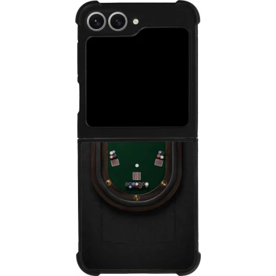 Coque Samsung Galaxy Z Flip6 - Silicone rigide noir Sports 2026 Poker
