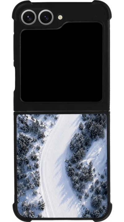 Samsung Galaxy Z Flip6 Case Hülle - Silikon schwarz Sports 2026 Ski