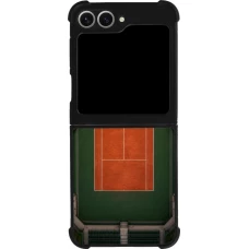 Samsung Galaxy Z Flip6 Case Hülle - Silikon schwarz Sports 2026 Tennis
