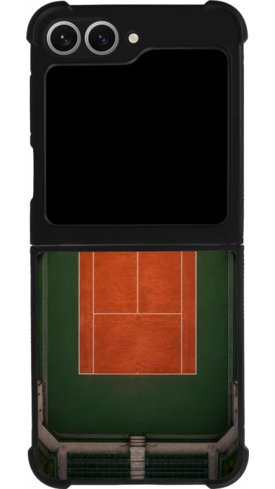 Samsung Galaxy Z Flip6 Case Hülle - Silikon schwarz Sports 2026 Tennis