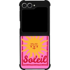 Samsung Galaxy Z Flip6 Case Hülle - Silikon schwarz Sun sun 2026