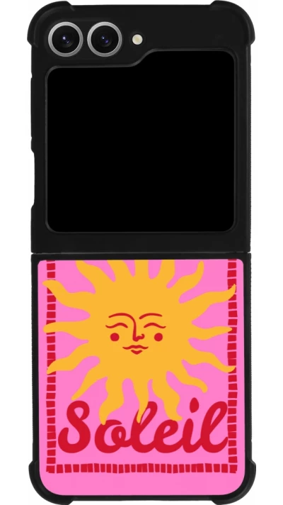 Samsung Galaxy Z Flip6 Case Hülle - Silikon schwarz Sun sun 2026