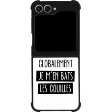 Samsung Galaxy Z Flip6 Case Hülle - Silikon schwarz Le truc globalement bats les couilles