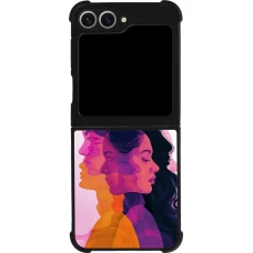 Coque Samsung Galaxy Z Flip6 - Silicone rigide noir Womens day 2026 10