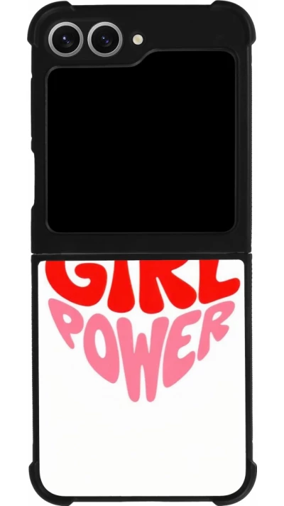 Coque Samsung Galaxy Z Flip6 - Silicone rigide noir Womens day 2026 6