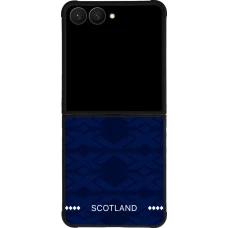 Samsung Galaxy Z Flip7 Case Hülle - Silikon schwarz Schottland 2026 personalisierbares Fussballtrikot