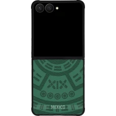 Samsung Galaxy Z Flip7 Case Hülle - Silikon schwarz Mexiko 2026 personalisierbares Fussballtrikot