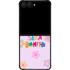 Coque Samsung Galaxy Z Flip7 - Silicone rigide noir Karol G Manana sera bonito