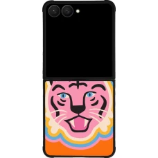 Samsung Galaxy Z Flip7 Case Hülle - Silikon schwarz Lion colors 2026