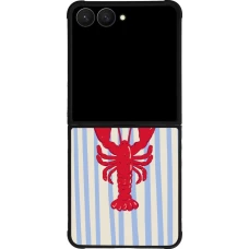 Coque Samsung Galaxy Z Flip7 - Silicone rigide noir Red lobster 2026