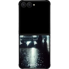 Samsung Galaxy Z Flip7 Case Hülle - Silikon schwarz Mercedes G AMG Nacht