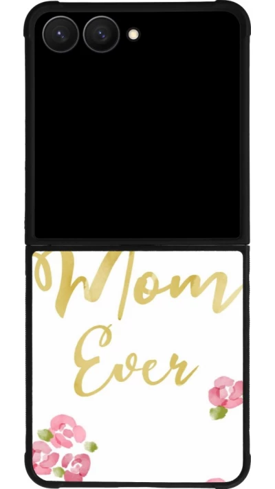 Samsung Galaxy Z Flip7 Case Hülle - Silikon schwarz Mom 2024 best Mom ever
