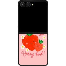 Samsung Galaxy Z Flip7 Case Hülle - Silikon schwarz Mom 2026 Berry best