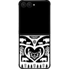 Samsung Galaxy Z Flip7 Case Hülle - Silikon schwarz Poya Schweiz 2 schwarz