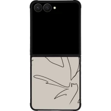 Samsung Galaxy Z Flip7 Case Hülle - Silikon schwarz Salnikova 05