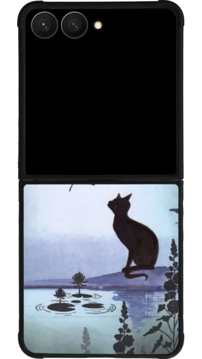 Samsung Galaxy Z Flip7 Case Hülle - Silikon schwarz Spring 19 12