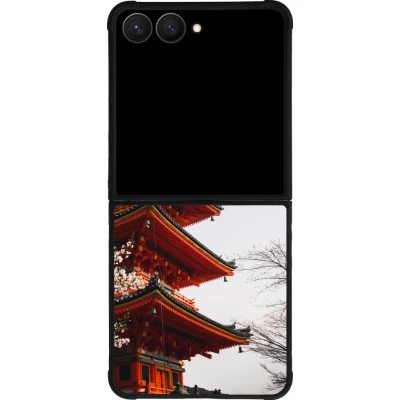 Samsung Galaxy Z Flip7 Case Hülle - Silikon schwarz Spring 23 Japan