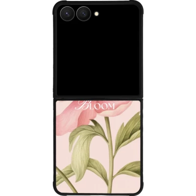 Samsung Galaxy Z Flip7 Case Hülle - Silikon schwarz Just Bloom Spring 2026