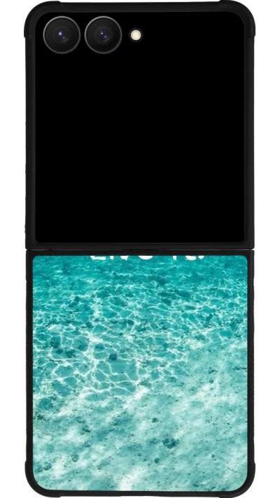 Samsung Galaxy Z Flip7 Case Hülle - Silikon schwarz Summer 18 24