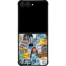 Coque Samsung Galaxy Z Flip7 - Silicone rigide noir Summer 2021 15